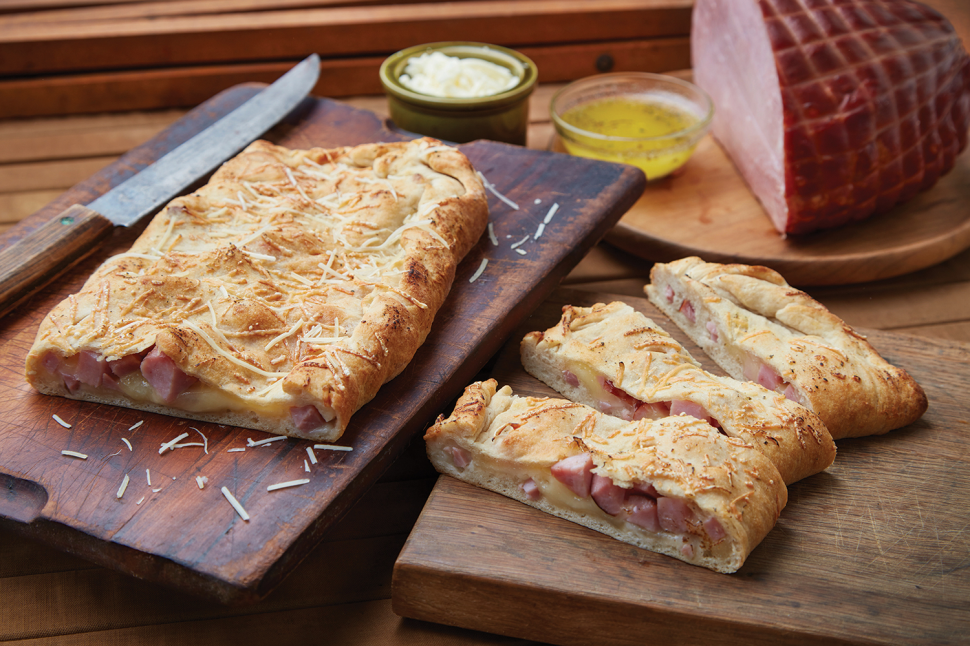 Ham and Cheese Stromboli