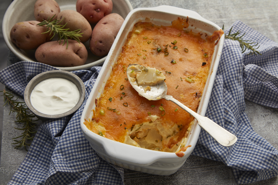 Easy Cheesy Scalloped Potatoes