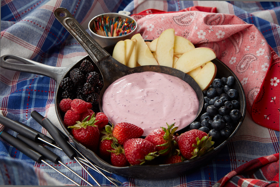 Triple Berry Fruit Dip